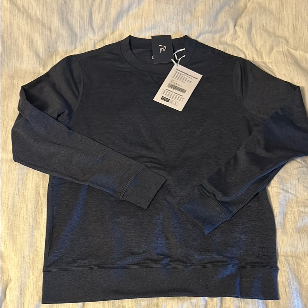 NWT. Navy Crewneck Rhoback